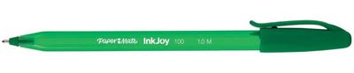 Paper Mate balpen InkJoy 100 met dop, groen Paper Mate balpen InkJoy 100 met dop, groen