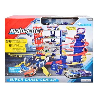 Majorette Audi, Ford Super Chase Center+5 voertuigen Parkeergarage (model)