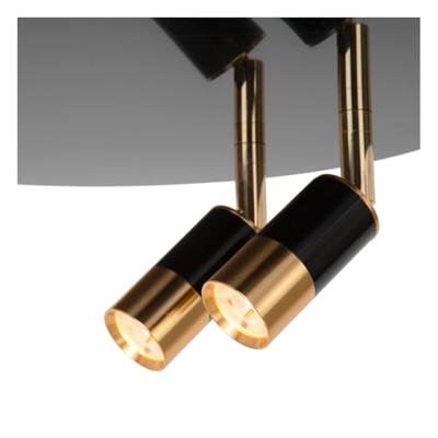 Lucide JUBEL - Plafonnière - Ø 40 cm - LED - CCT - 2500K/3000K - Zwart chroom