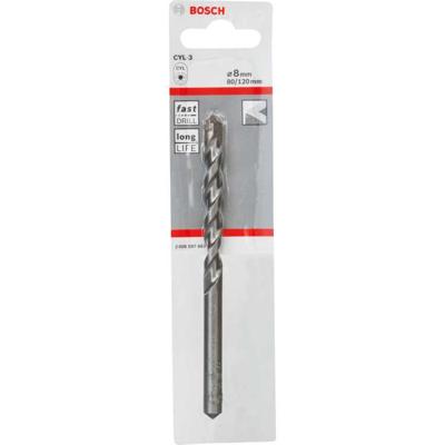 Bosch Accessoires Betonboren CYL-3 8 x 80 x 120 mm, d 7,5 mm 1st - 2608597663