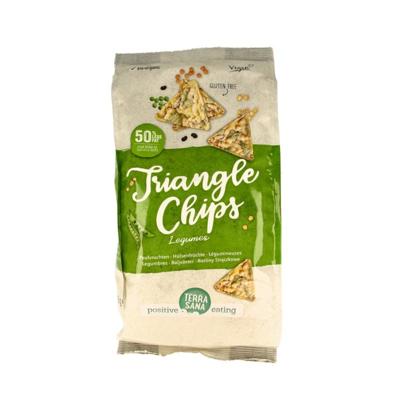 Triangle chips peulvruchten bio 80 Gram