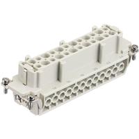 HARTING 09340102701 Businzetstuk Han® Hv E 10 + 2 + PE Schroeven 1 stuk(s) - thumbnail