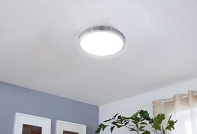 Eglo Led plafondlampCompeta 1 Round 24w - 3000K - 43cm metaalgrijs - 96034
