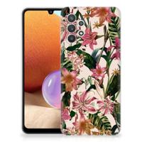 Samsung Galaxy A32 4G | A32 5G Enterprise Editie | TPU Case | Flowers - thumbnail