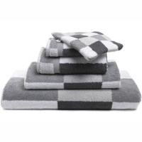 Vandyck Vandyck Boston Silver Grey Douchelaken 68x127 - thumbnail