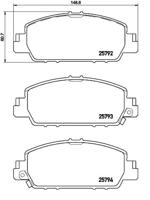 Remblokken set P28077 - thumbnail