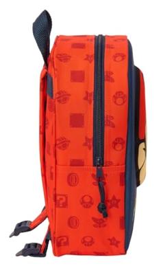 Schoolrugzak Super Mario Rood Marineblauw 22 x 27 x 10 cm