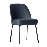 WOOOD Eetkamerstoel 'Vogue' Velvet, kleur Teal - thumbnail