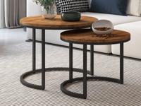 Set van 2 salontafels GOYA mangolia - thumbnail