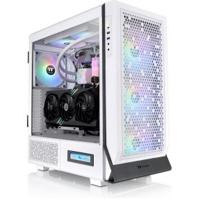 Thermaltake CA-1X5-00M6WN-00 Midi-tower Gaming-behuizing Wit 4 voorgeïnstalleerde LED-ventilators, Zijvenster - thumbnail