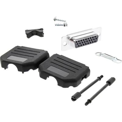 MH Connectors MHDPPK15HD26FS-K D-sub female connectorset 180 ° Aantal polen: 15 Soldeerkelk 1 stuk(s)