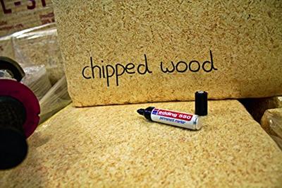 Edding edding 550 4-550003 Permanent marker Blauw Watervast: Ja