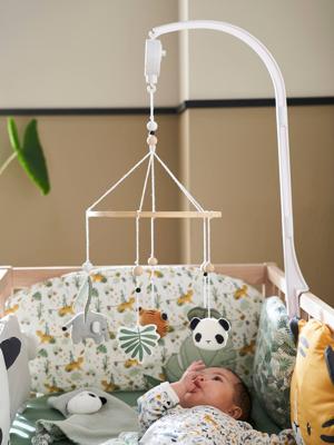 Muziekmobiel HANOÏ groen / meerkleurig