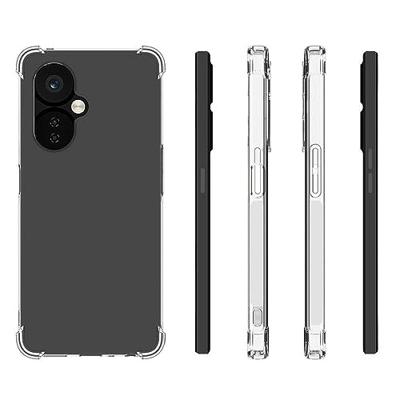 Lunso - OnePlus Nord CE 3 Lite - TPU Backcover hoes - Transparant