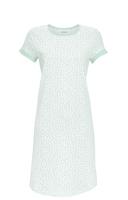 Katoenen nachthemd groene bloemetjes - thumbnail