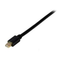 StarTech.com 4,5 m lange Mini DisplayPort-naar-VGA-adapterconverterkabel – mDP naar VGA 1920x1200 - zwart - thumbnail