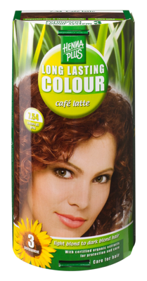 Hennaplus Long Lasting Colour 7.54 Café Latte Hennaplus Long Lasting Colour 7.54 Café Latte