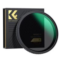 K&F Concept variabel ND filter ND2-ND32 Nano X serie 77mm grijsfilter met anti-reflectie coating - thumbnail