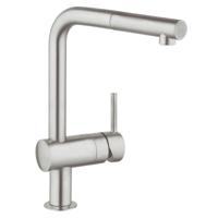 Grohe Minta keukenkraan L-uitloop Supersteel - thumbnail