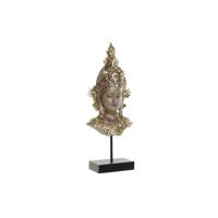 Decoratieve figuren DKD Home Decor Bruin Gouden Boeddha Orientaals 15 x 7 x 38 cm - thumbnail