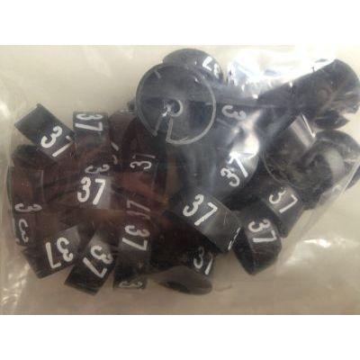 MB zwart/wit 37 voor op kledinghanger