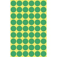 Etiket az 3143 rond 12mm groen 270stuks - thumbnail