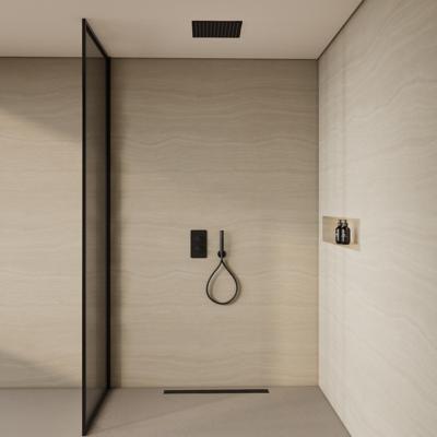 BWS Inbouw Plafondregendouche | Colorato | 30CM | met Handdouche | Mat Zwart | SET