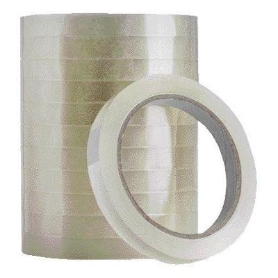 Plakband Quantore 12mmx66m transparant | 144 stuks