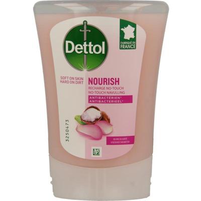 Dettol no touch handzeep Nourish, rozenwater en sheaboter, navulling van 250 ml