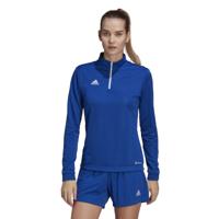 adidas Entrada 22 Trainingstrui 1/4-Zip Dames Blauw Wit - thumbnail
