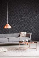Livingwalls New Walls zwart behang | 373945 - thumbnail