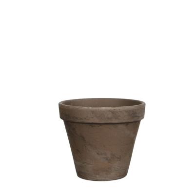Mica Decorations bloempot Stan 13,5x11,5 cm grijs basalt