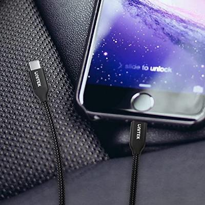 UNITEK C14059BK USB-kabel 2 m USB C Zwart