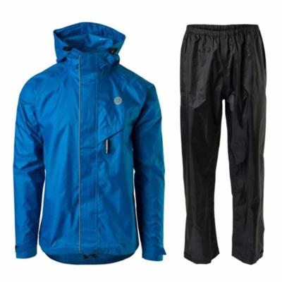AGU Passat Regenpak Essential - Blauw - M - Waterdicht