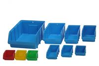 Hunersdorff Magazijnbak | L216/183xB102xH74mm | PP rood | stapelbaar | 18 stuks - 682100 682100 - thumbnail