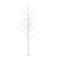 VidaXL Berkenboom led 240 led's warmwit 300 cm wit - thumbnail