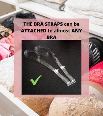 Magic siliconen bh bandjes doorzichtig - Transparante bh - Bra straps