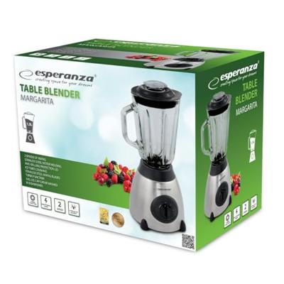 Esperanza EKM020 Blender 500W 1.5L Inox / Zwart