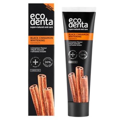 Ecodenta Black Cinnamon Whitening Toothpaste - thumbnail