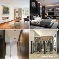 Set van 3 Laredo LED inbouwspots - GU10 4 Watt 345 Lumen - 4000K neutraal wit - Dimbaar - verzonken - Rond - Kantelbaar - IP20 Voor binnen - Zwart - thumbnail