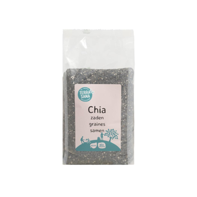 Raw chia zaad zwart - 600 gram
