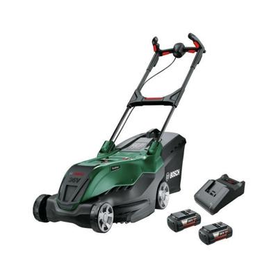 Bosch Groen Accu Grasmaaier AdvancedRotak 36V-44-750 | 2x 4,0 Ah accu + AL 36V-20 lader en opvouwbare opvangbak - 06008B9G02 Bosch Groen Accu Grasmaaier AdvancedRotak 36V-44-750 | 2x 4,0 Ah accu + AL 36V-20 lader en opvouwbare opvangbak - 06008B9G02