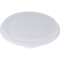 Circ Deksel | schaal | PP | rond | reusable | Ø211mm | 18mm | transparant | 48 stuks - thumbnail