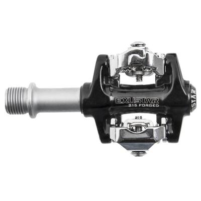 Exustar E-PM215 SPD pedaal zwart/zilver
