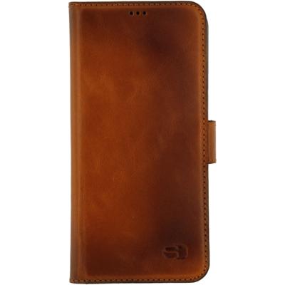 Senza Desire Leather Wallet Samsung Galaxy S8+ Burned Cognac