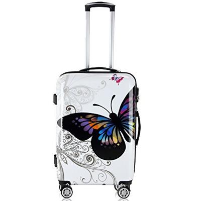 Butterfly 4-delige hardcase kofferset polycarbonaat Butterfly 4-delige hardcase kofferset polycarbonaat