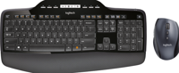 Logitech Wireless Desktop MK710 toetsenbord RF Draadloos QWERTY Engels Zwart - thumbnail
