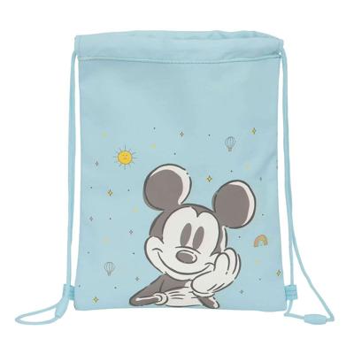 Rugtas met Koordjes Mickey Mouse Clubhouse Baby Blauw 26 x 34 x 1 cm