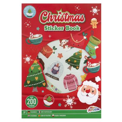 Creative Craft Group Xmas stickerboek a4, 8 vellen