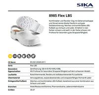 SIKA 8985 Flex LBS Klomp Open Hak met Strap SB Wit - Maat 37 - 16.089.017.37 - thumbnail